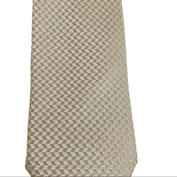 Escada Men’s Woven Silk Tie Gray EUC - Picture 3 of 9